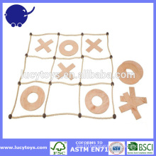 Wooden Childrens Noughts And Crosses Game